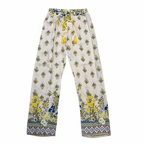 NWT Paparazzi Johnny Style Lightweight Floral Elastic Wide Leg Palazzo Pants M